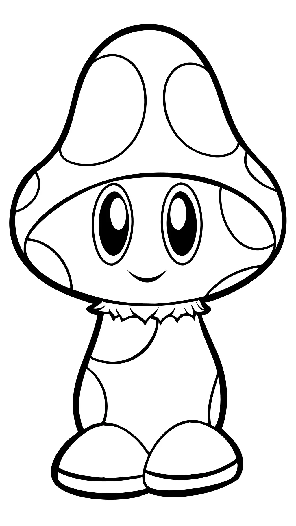 coloriages de champignons imprimables